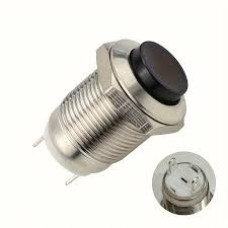 12mm Momentary High Round Metal Push Button