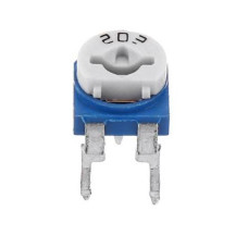 Carbon Film Horizontal Trimpot Potentiometer 203(20K Ohm)