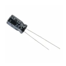 Electrolytic Capacitor 100uf 25v