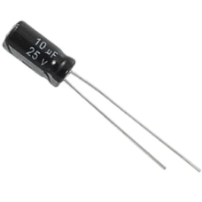 Electrolytic Capacitor 10uF 25v