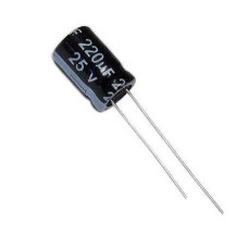 Electrolytic Capacitor 220uf 25V