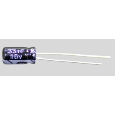 Electrolytic Capacitor 33uF 16v