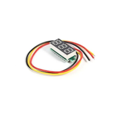 Mini Digital 3-Wire DC Voltmeter Panel Display