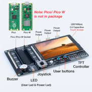 TFT Pico Breadboard Kit Plus w/ Capacitive Touch