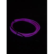 EL Wire Purple 3M