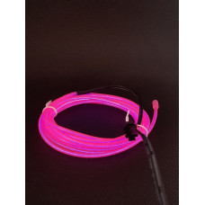 EL Wire Pink 3M