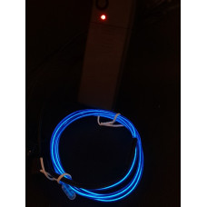 EL Wire Blue 1M
