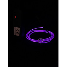 EL Wire Purple 1M