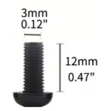 Nylon Screw M3 12mm Nylon Screw M3 12mm
