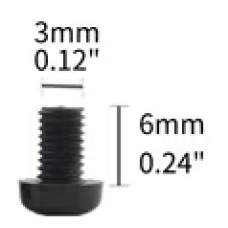 Nylon Screw M3 6mm Nylon Screw M3 6mm